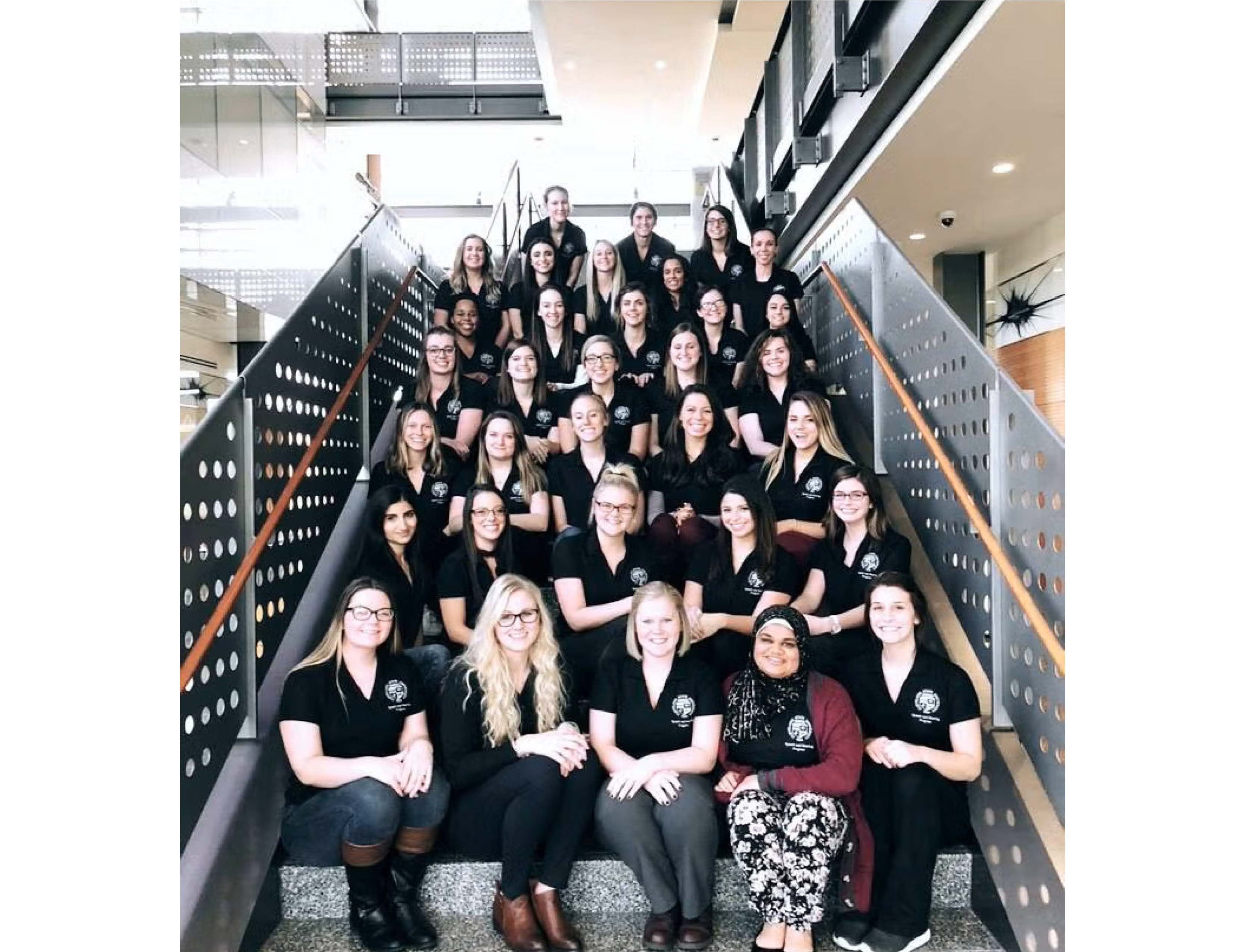 Communication Sciences and Disorders graduate program graduating class