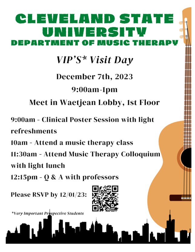 Music Therapy VIP Visit Day