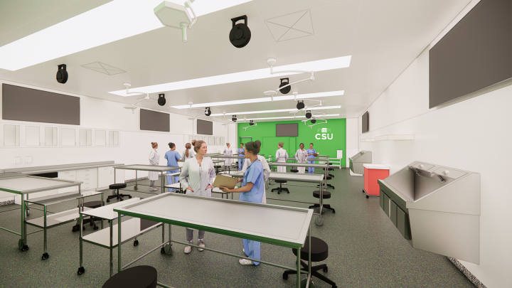 Rendering of future anatomy lab